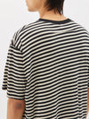 contrast stripe slouch t.shirt