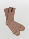 contrast cashmere stripe sock