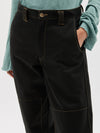 organic twill double knee pant