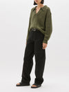 organic twill double knee pant