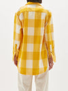 checked wool overshirt