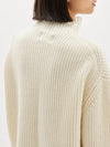 chunky ribbed turtle neck knit