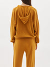 cashmere weekend hooded knit