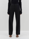 crepe bandless tailored pant