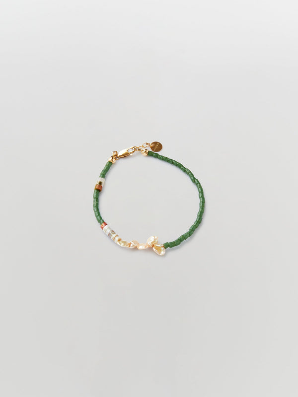 lanai & co moonkaite and pearl bracelet