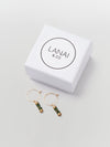 lanai & co green jade drop earrings