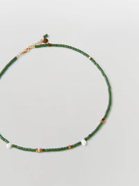 lanai & co green sandcast pearl necklace