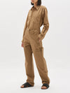 gabardine slouch pant