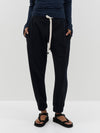 pin tuck detail waffle pant