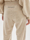 cashmere stitch detail pant