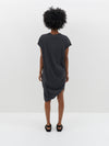 boxy t.shirt dress with tail ll